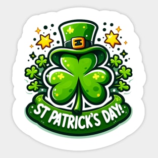 Happy st Patrick's Day Sticker